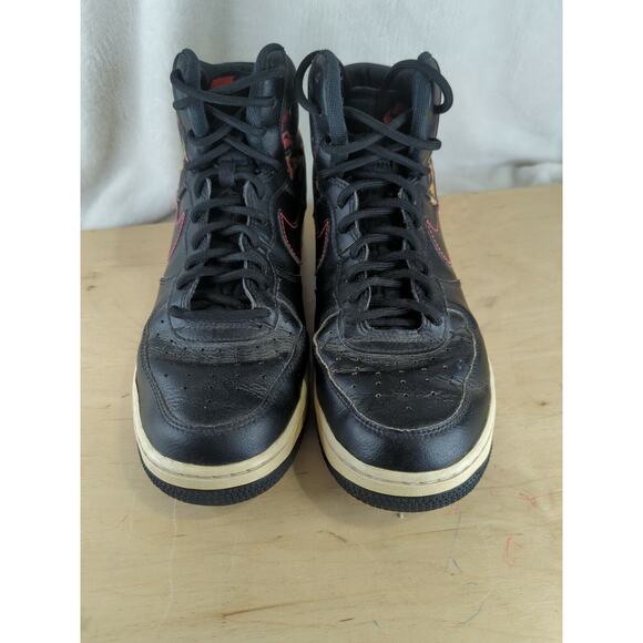 Black Floral Nike Air Force 1 \'07 High Top #CI2304-001 Sneakers- Mens Size 8 main image 4